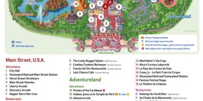 Disney village Paris kaart