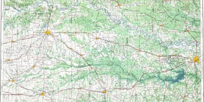 Topografische kaart van Parijs
