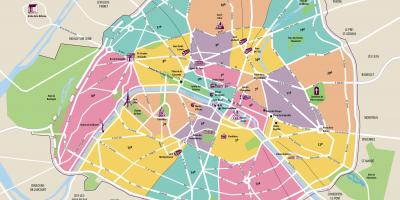 Kaart van Parijs offline
